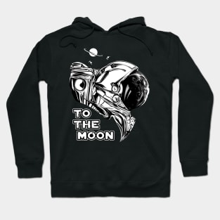 To The Moon Astronaut Hoodie